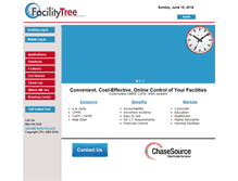 Tablet Screenshot of facilitytree.com